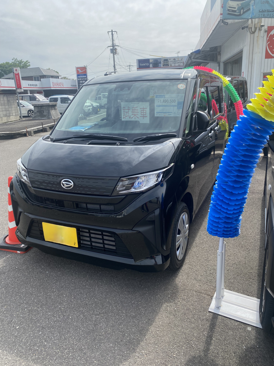 新型ムーヴ試乗車